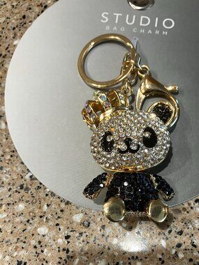 Studio Panda Bling Rhineston Bag Clip!! NEW